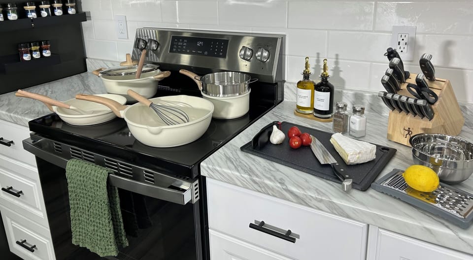Enjoy your fully stocked kitchen!