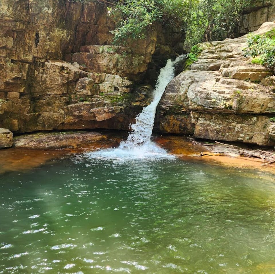 Blue Hole Falls is a local favorite.  Right here in Elizabethton.