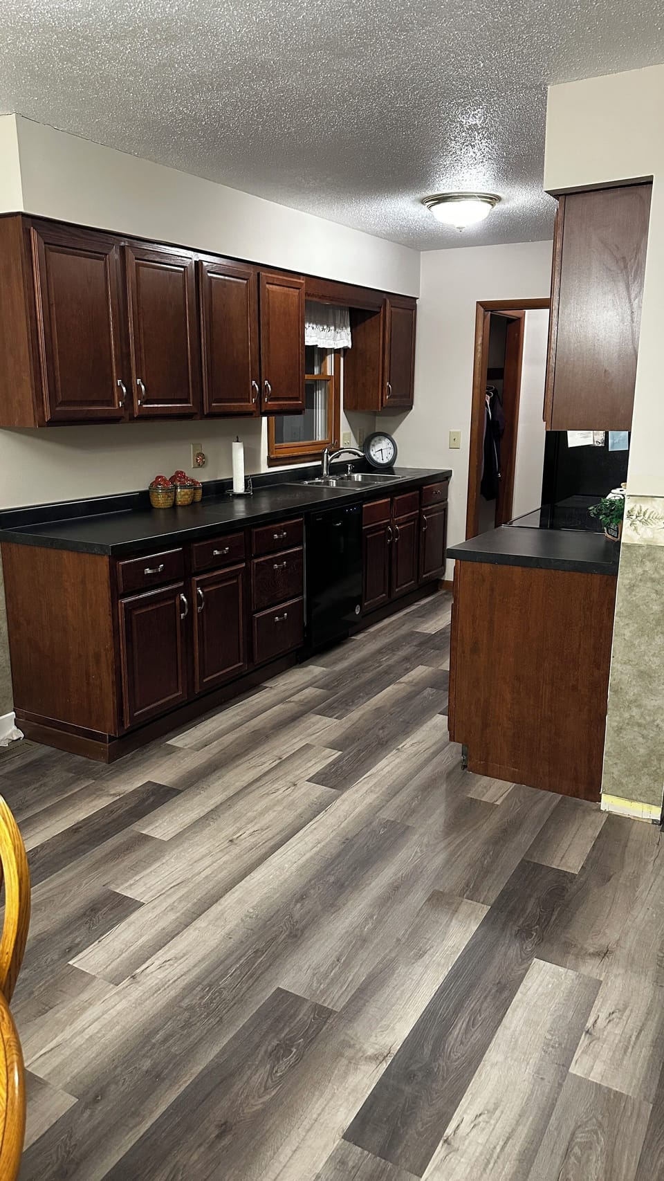 Full kitchen with all cooking utensils and dishes 