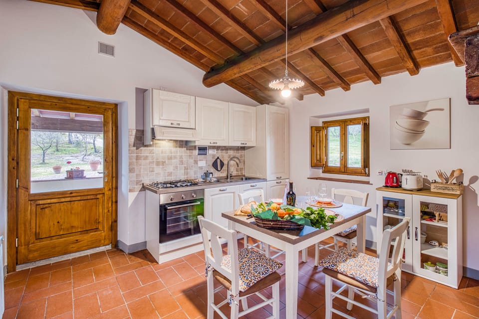 Kitchen and dining area
