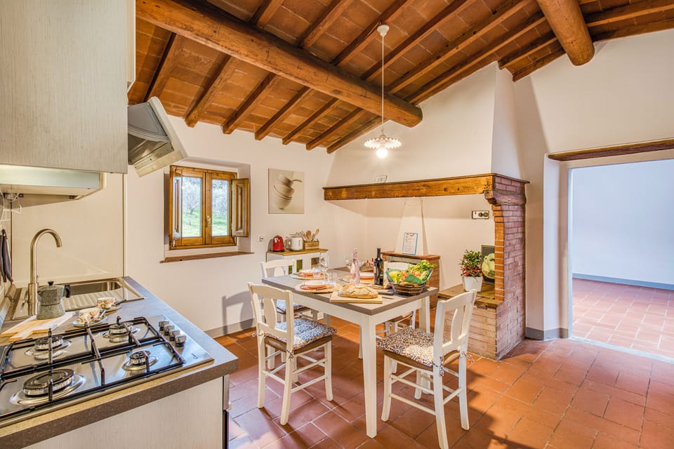 Kitchen and dining area