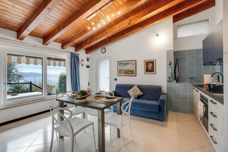 Kitchen and dining area
