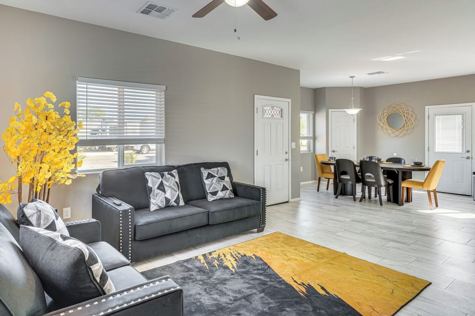 Tucson Vacation Rental | 3BR | 2BA | 1,400 Sq Ft | Small Step for Entry