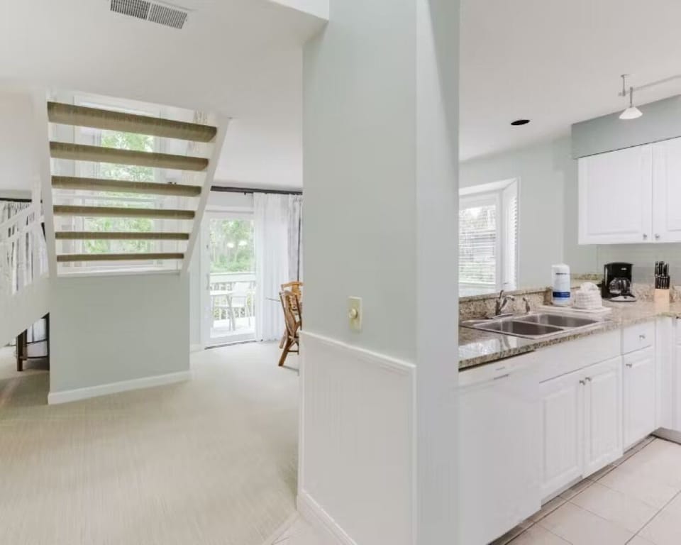 Enjoy an open kitchen layout made for easy group cooking.