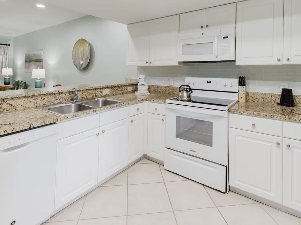 Prep family favorites with generous workspace and modern appliances.