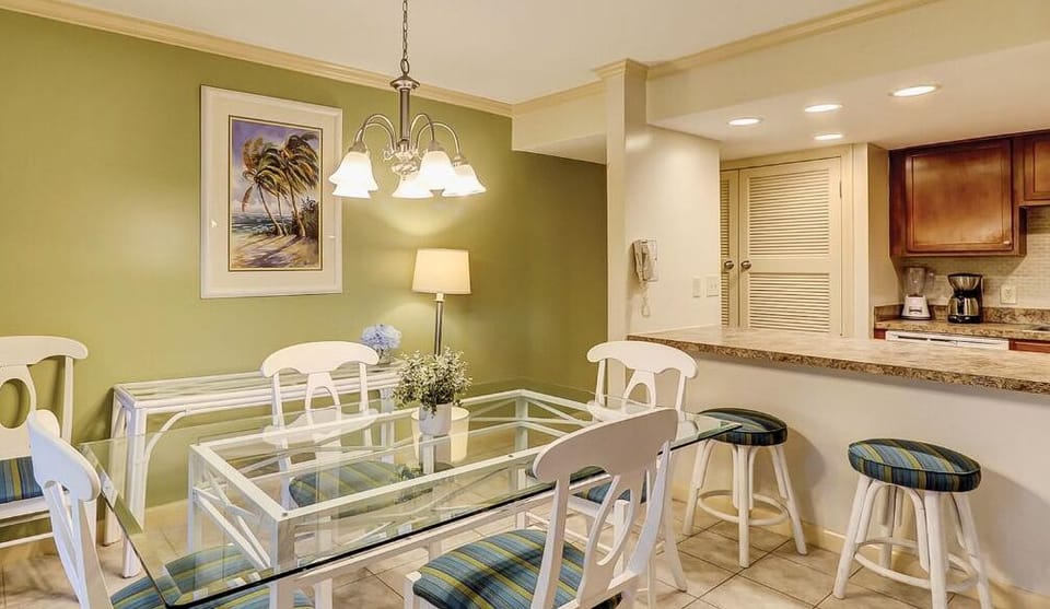 Cook favorite meals in the fully equipped, easy-flow kitchen.