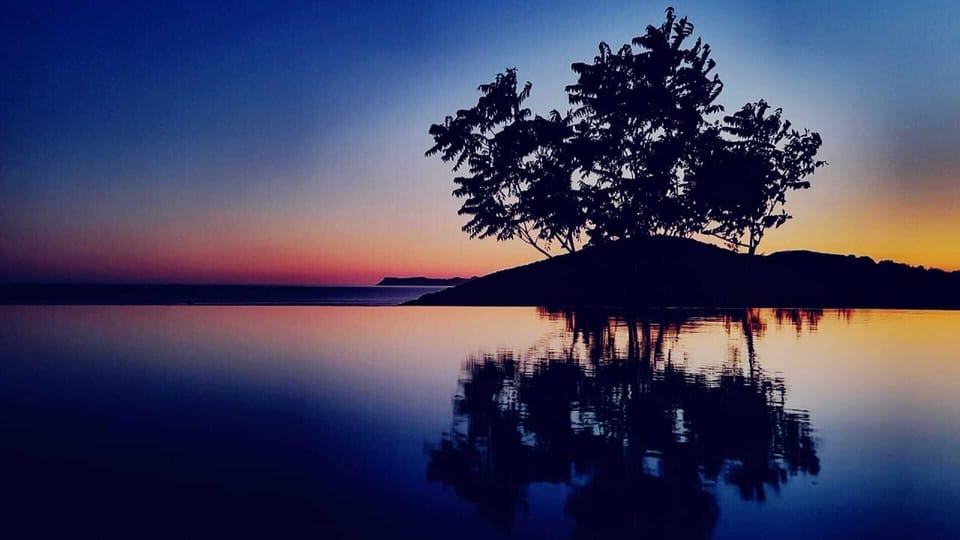 Villa Luna in Sivota: sunset views