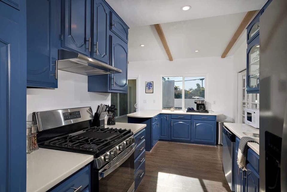 Fully stocked Chefs kitchen 