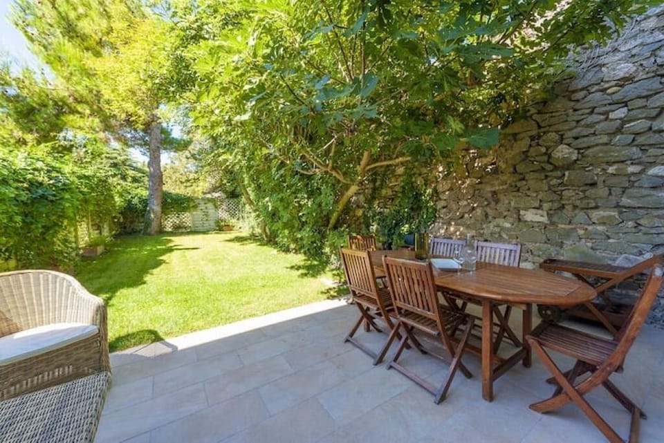 Rear terrace