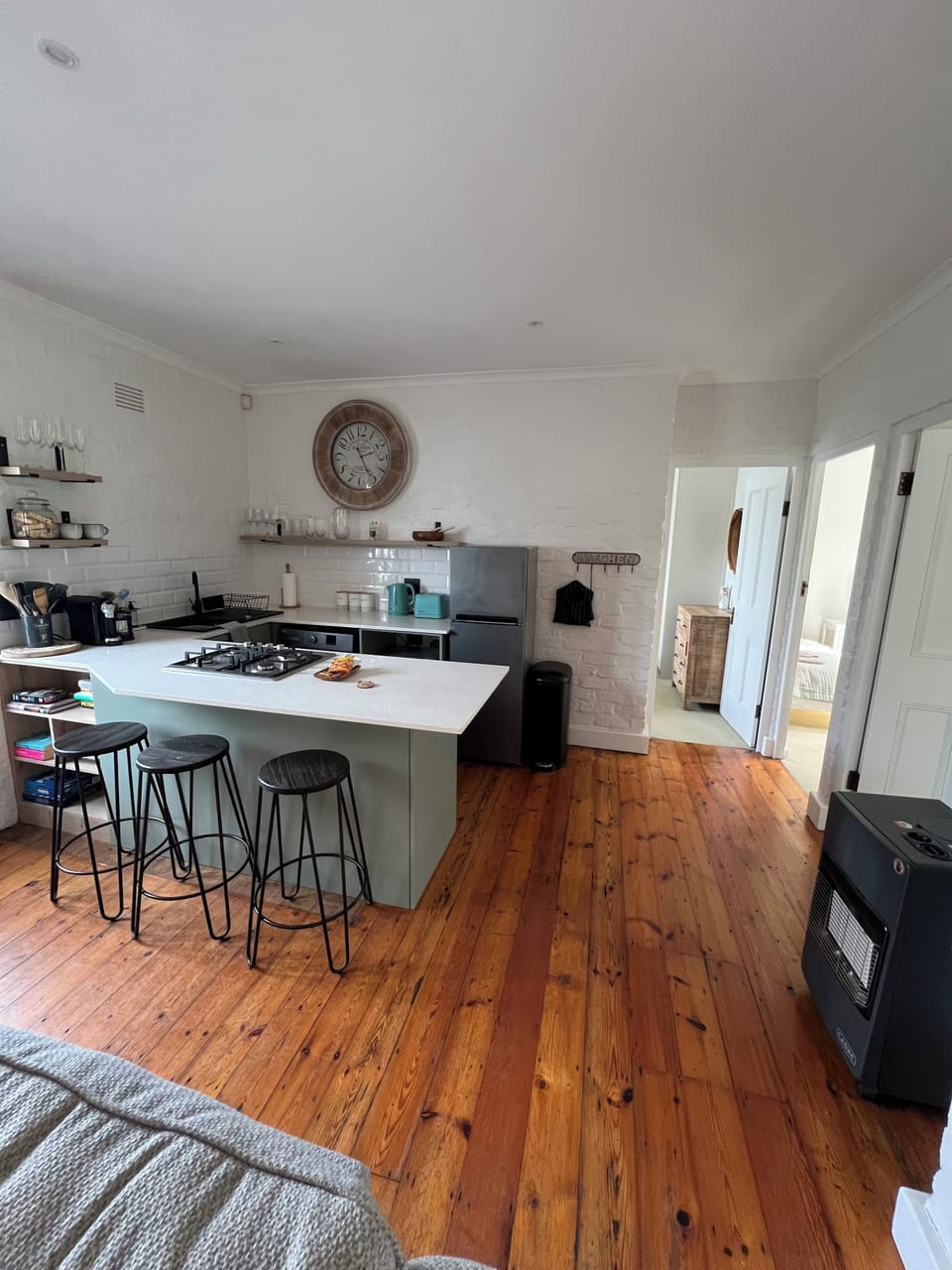 Open plan kitchen