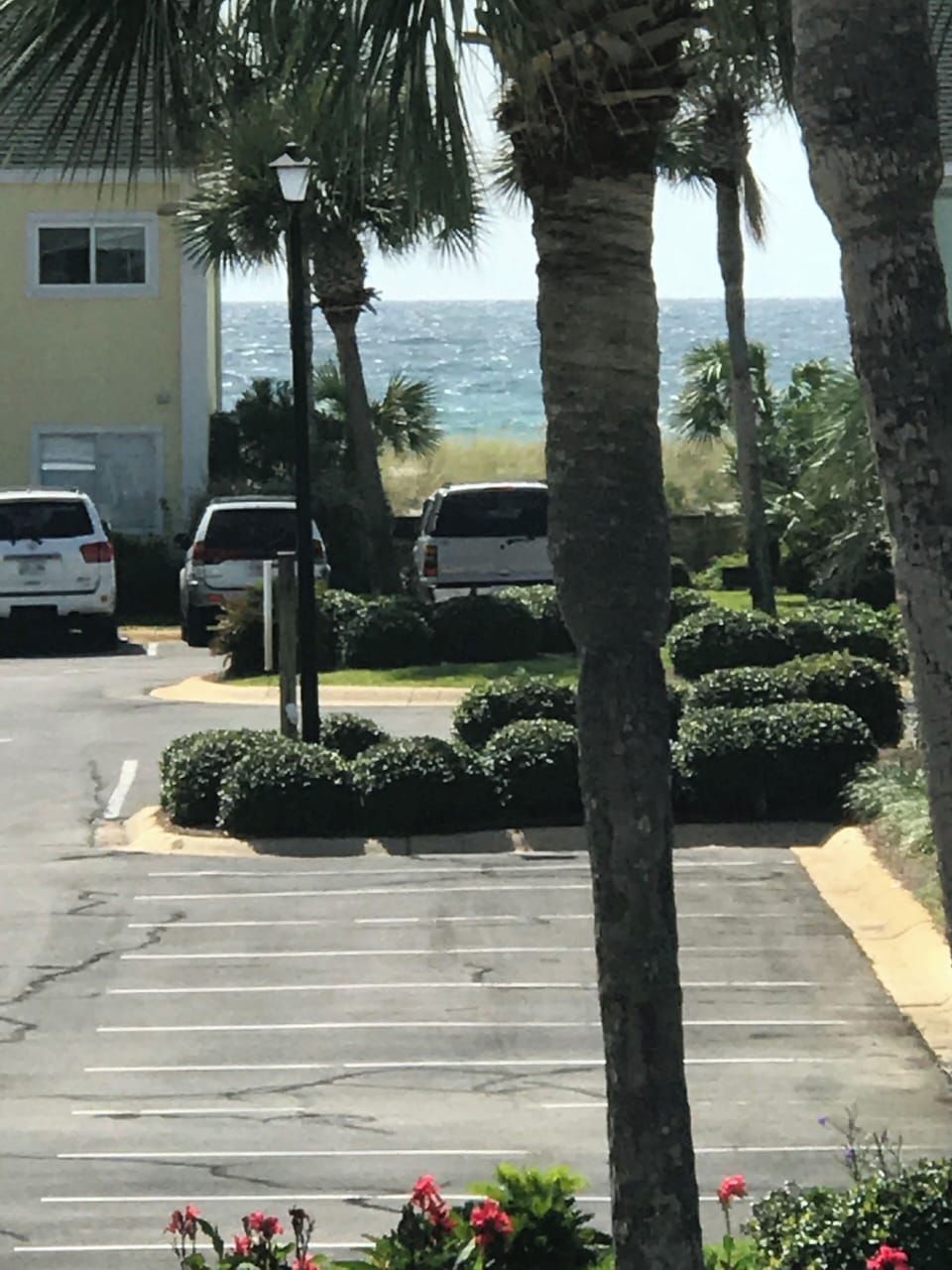 Zoomed view from master bedroom