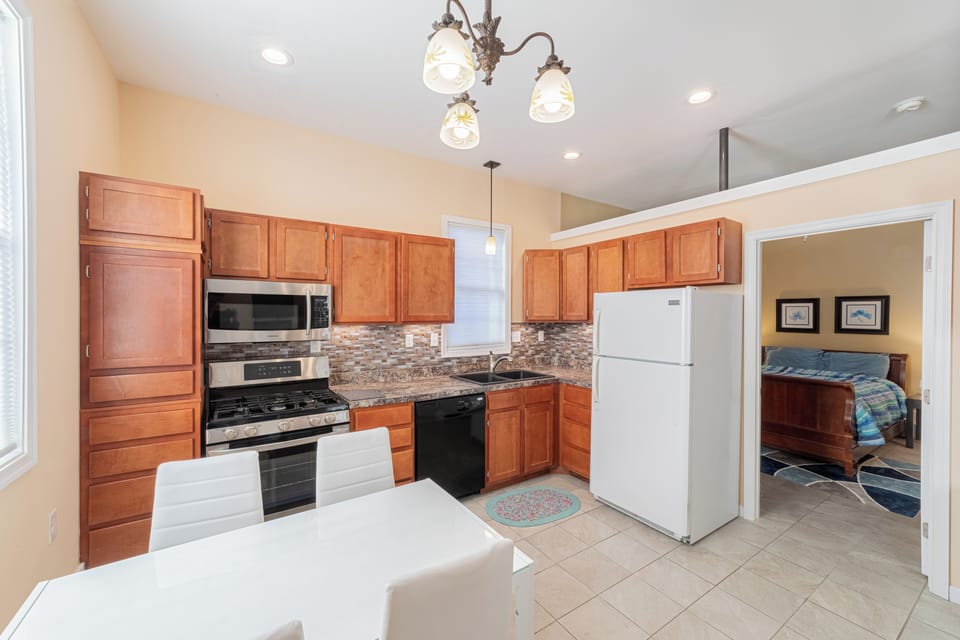 Kitchen of the 2BR unit