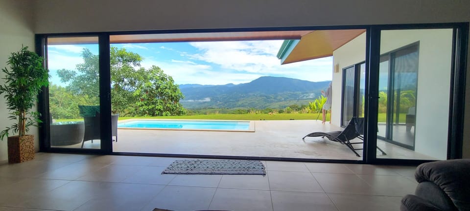 View from living room