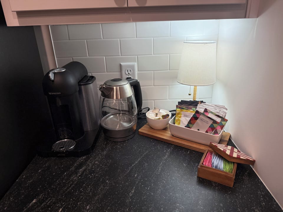 Nespresso + Electric kettle + Drip Coffee Maker (filters included)