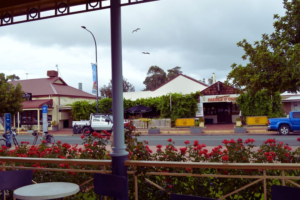 The quaint country town of Lyndoch is just a four minute drive from our property