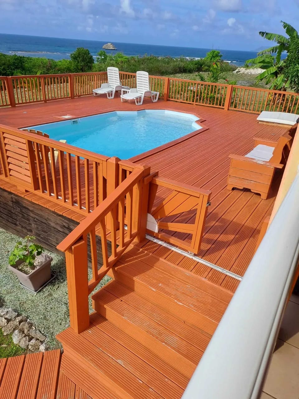 Swimming pool view