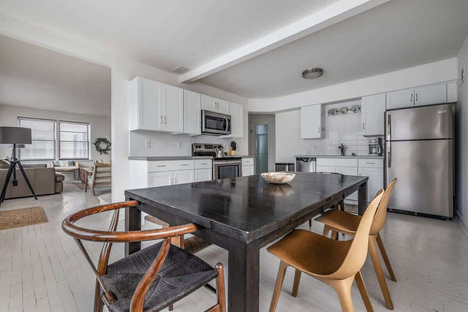 This isn’t just a table; it’s the official headquarters for family feasts and late-night snacks.