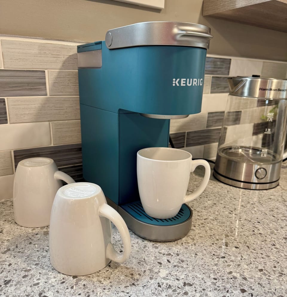 Coffee and tea station
