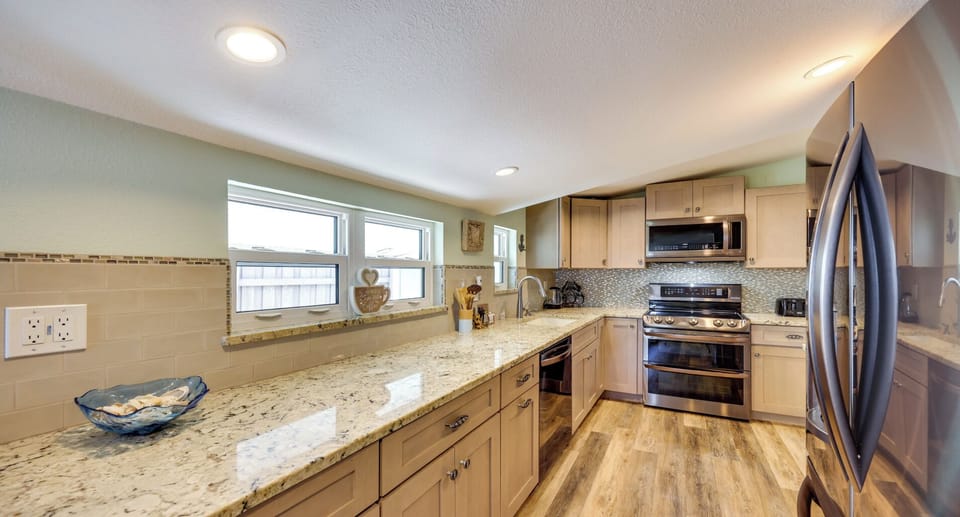 Elevate Your Stay with This Stunning Kitchen