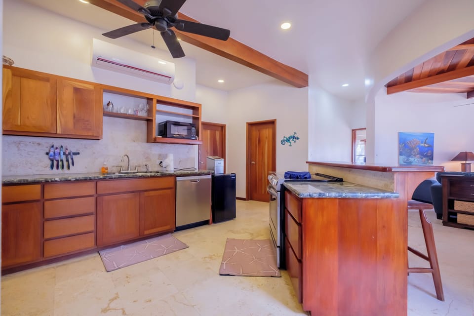 Spacious kitchen
