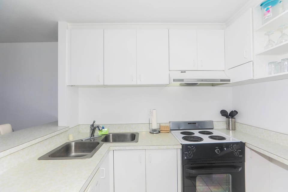 Full kitchen with everything you need to prepare meals