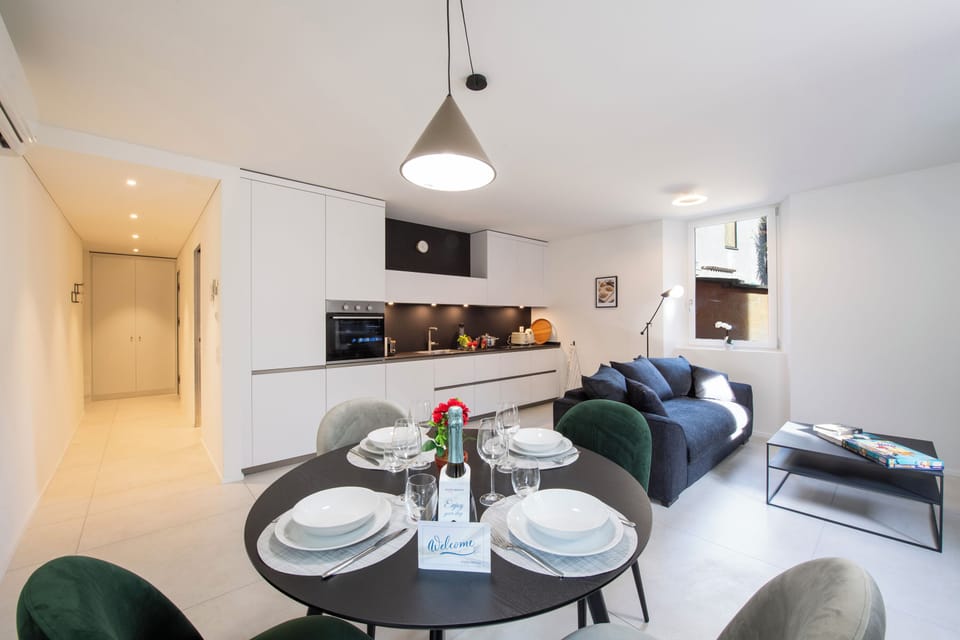 Kitchen and dining area