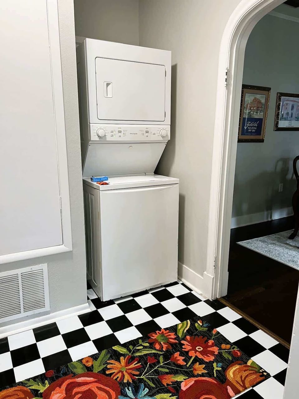 Kitchen and Laundry Area