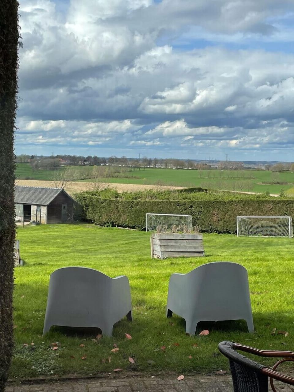 Uitzicht vanaf je terras