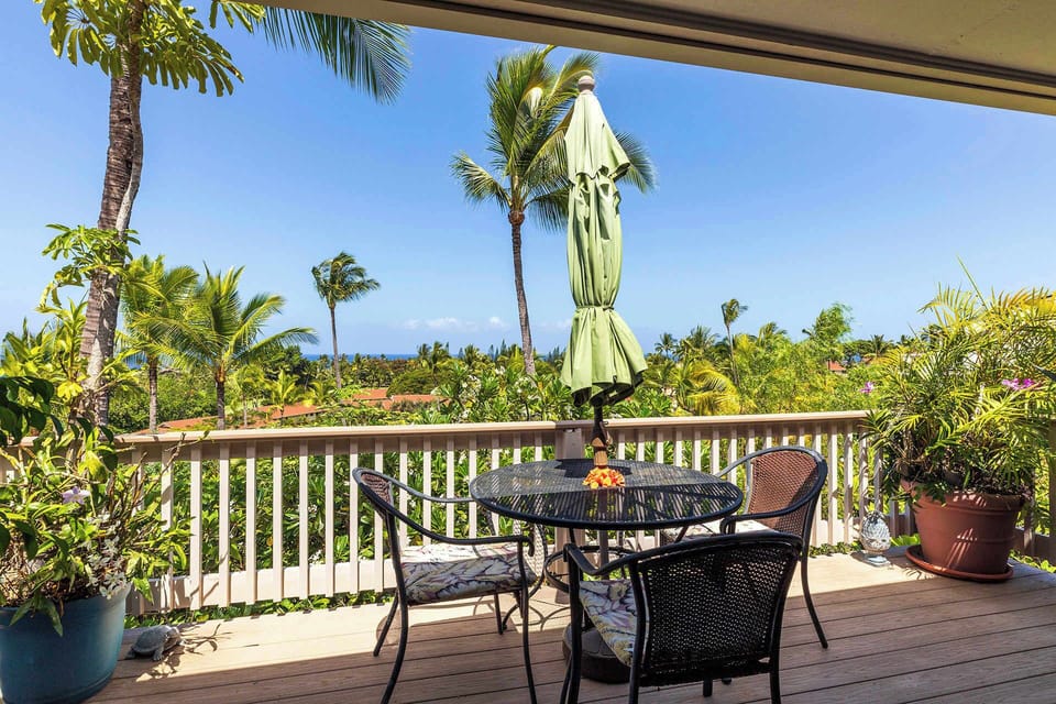 Amazing panoramic views from the balcony