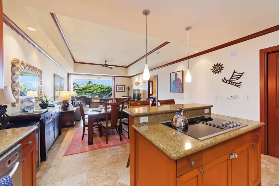 Kitchen and dining room