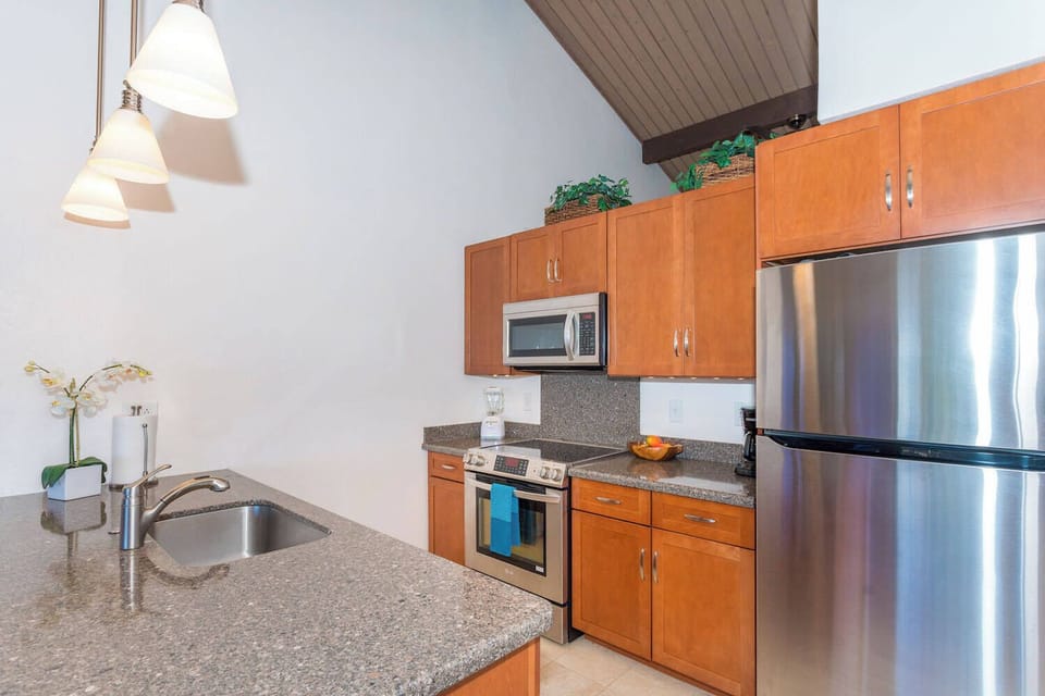 Fully equipped kitchen