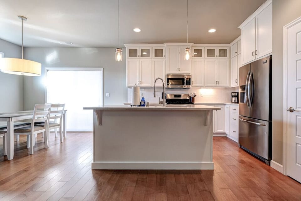 Open Concept Kitchen & Dining