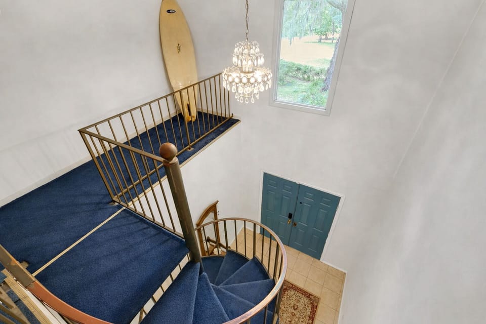 Architecture, Building, House, Staircase, Indoors