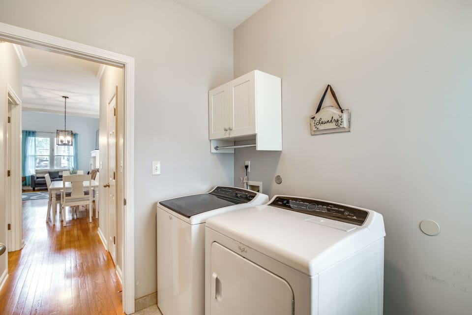 Laundry Room | 1st Floor | Washer & Dryer