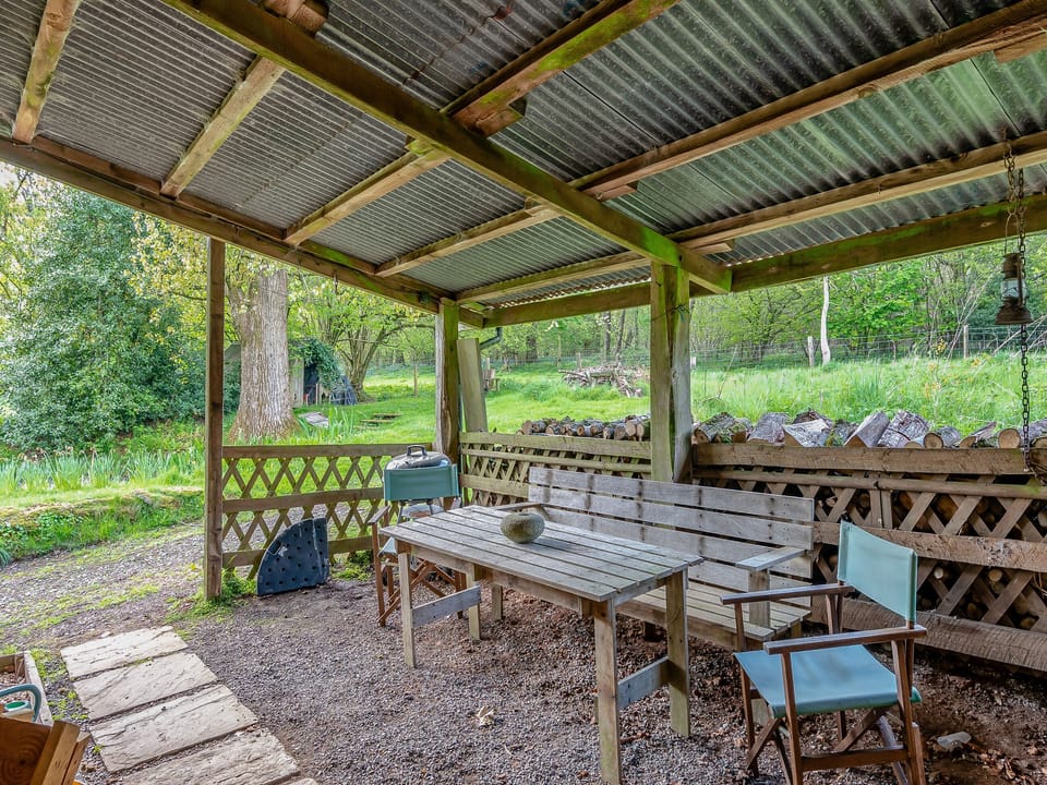 Outdoor area | Upper House, Hereford