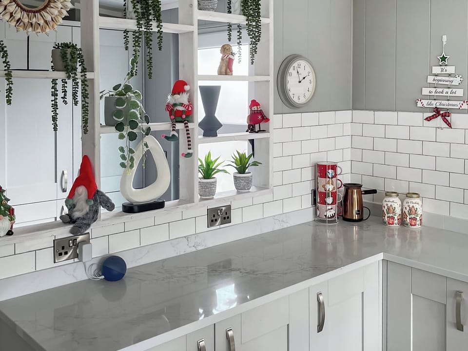 Decorated for Christmas | Four Sandbanks, Benllech