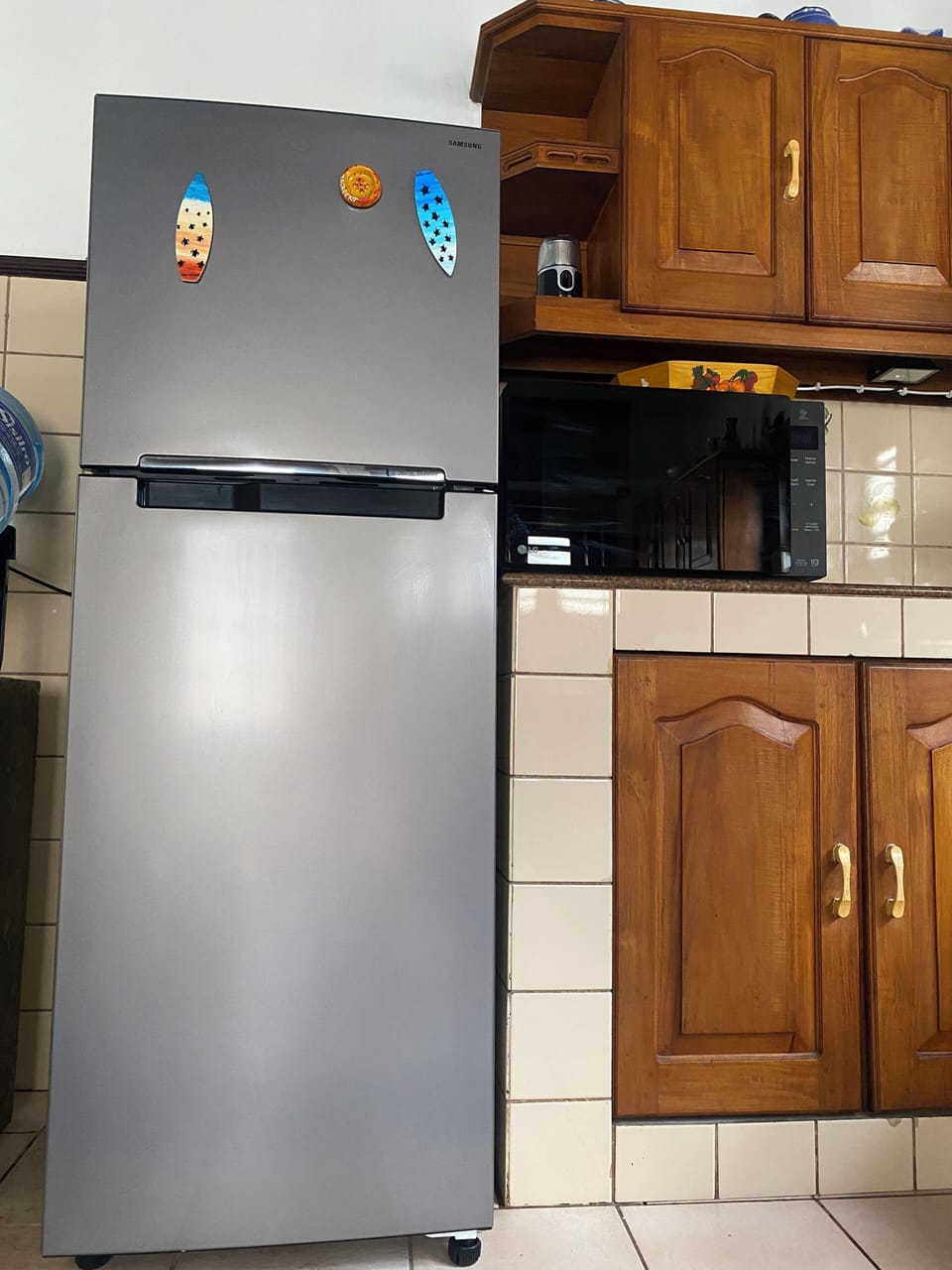 Fridge/microwave