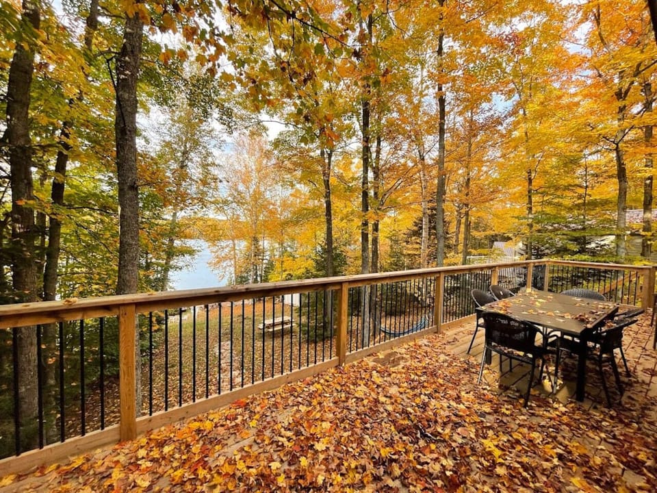 Cozy up and watch the season change—this deck turns fall into a postcard moment