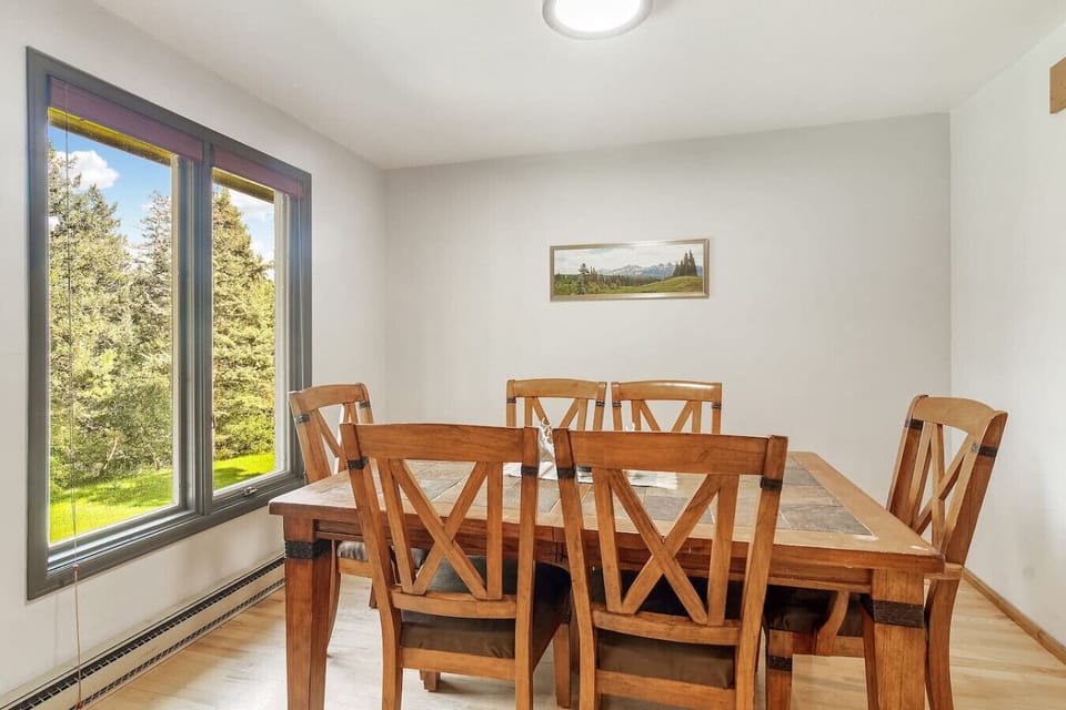 Dining Table for 6 with Forest Views