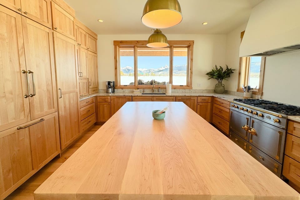 Stay in and make a meal using this well-appointed chef's kitchen.