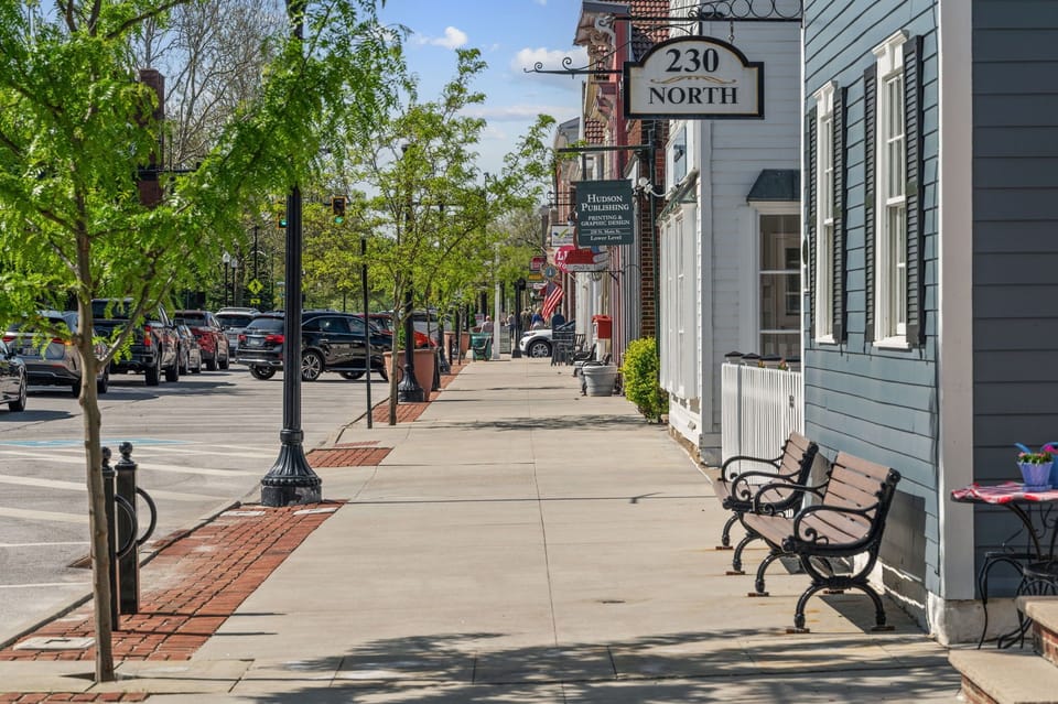 Wooden section Main Street, Hudson