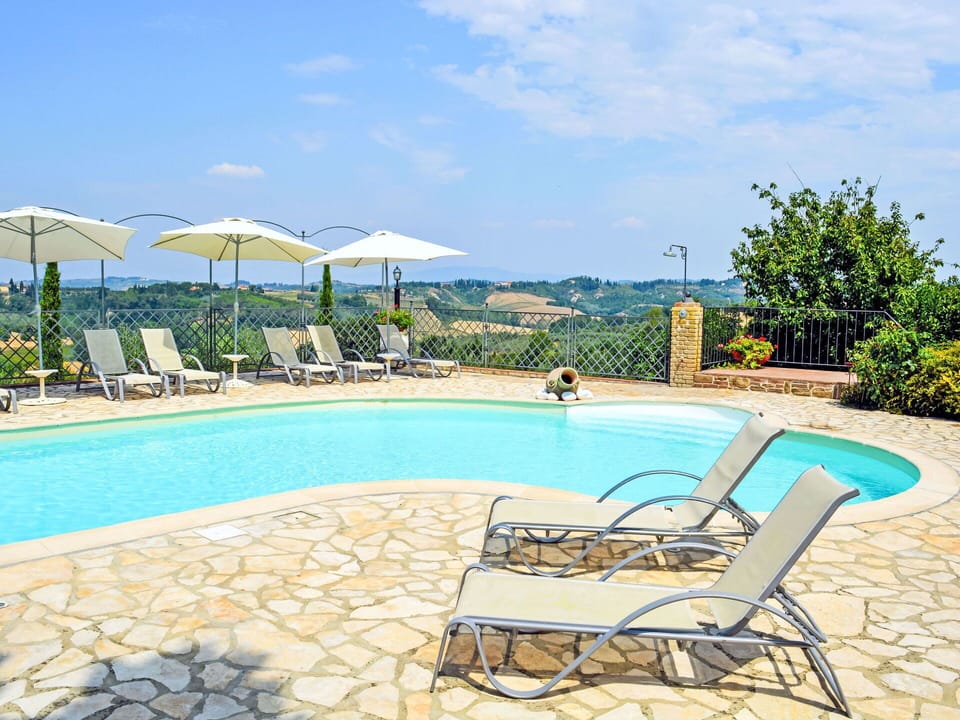 Blue, Swimming Pool, Outdoor Furniture, Resort, Umbrella, Eco Hotel, Sunlounger, Chair, Hotel, Villa