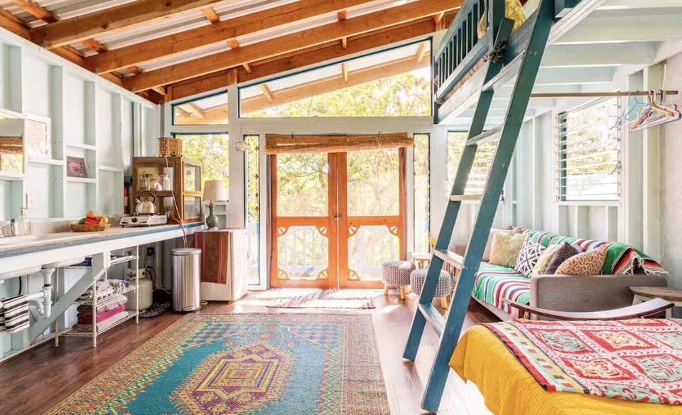 inside of cabin