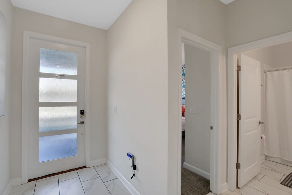 Indoors, Floor, Door, Flooring, Architecture