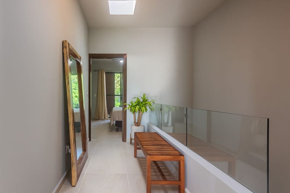 Hallway in front of the bedrooms