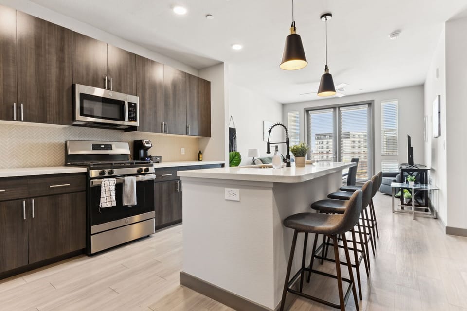 Fully equipped kitchen