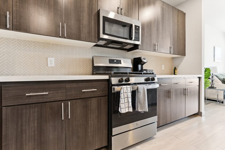 Fully equipped kitchen