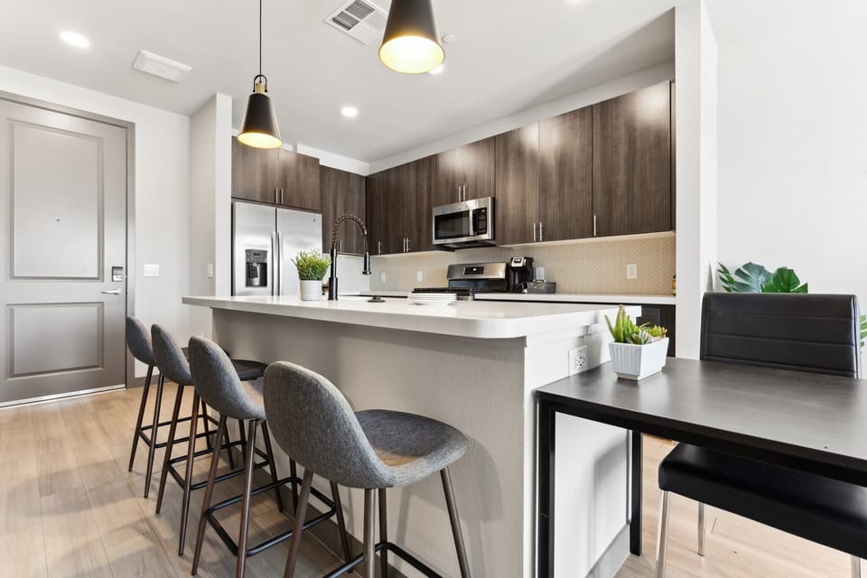 Fully equipped kitchen