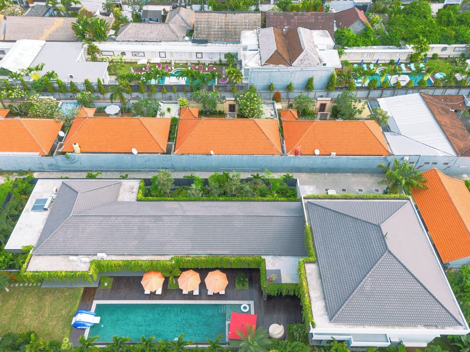 Villa nishiki is 4x larger than surrounding villas in the area