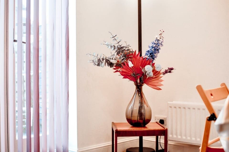 Decorative plant in living room